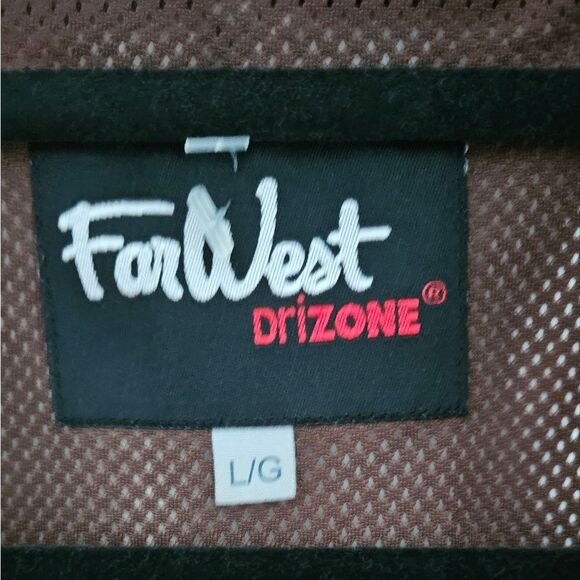 Tribal Women's Rust Utility Jacket with Floral Swirl Design - Picture 5 of 7